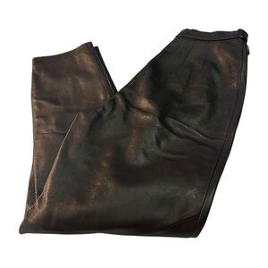 Brown  Leather Pants Size 6
